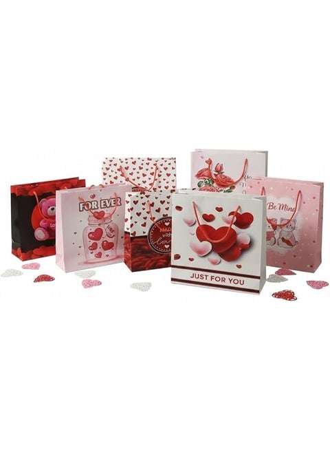 Elegant and modern gift bag with different shapes for all occasions – luxury design, durable and practical, ideal for gifting in a sophisticated and attractive way (3 pieces)